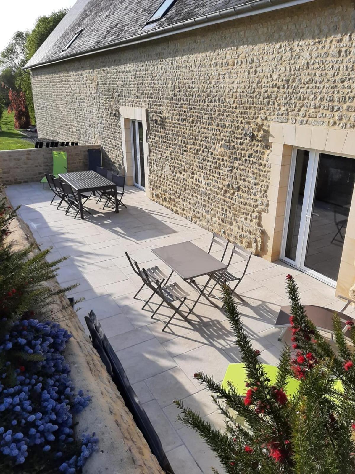 Les Gites Du Val Mandeville-en-Bessin ภายนอก รูปภาพ